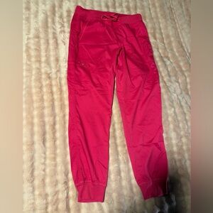 Med Couture Pink Jogger Scrub Pants